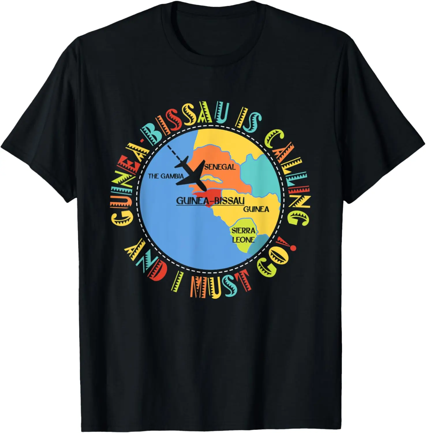 Guinea Bissau Is Calling And I Must Go, Guinea Bissau T-Shirt