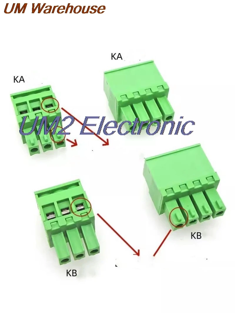 

15EDGKB-3.81mm Side outlet vertical terminal 90 degree plug 100piece