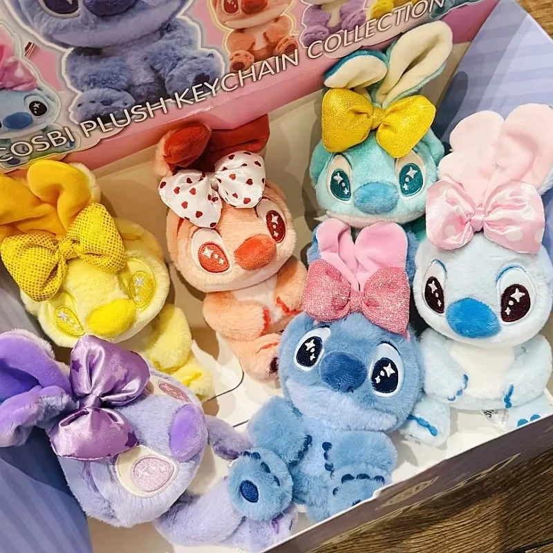 

Hot Toys Stitch Plush Blind Box Candy Stitch COSBI Trendy Toy Collectible Surprise Packaging Soft Stuffed Animal Figure