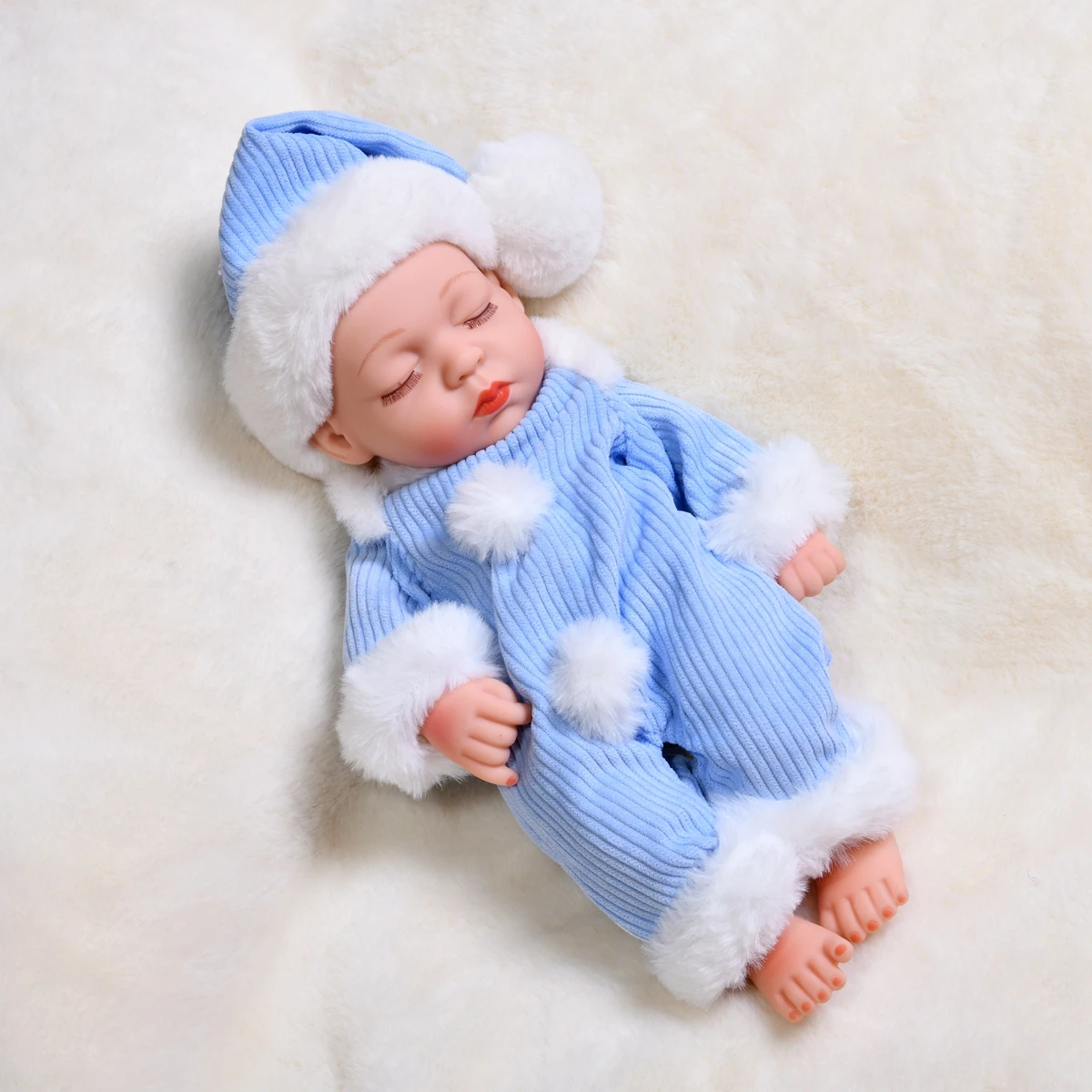 Puppenkleidung für 12 Zoll (30 cm) Reborn-Babypuppen, Kleid, Overall, Puppenkleidung, amerikanische Puppenzubehörteile für Puppen-DIY-Spielzeug, Geschenk für Mädchen – Detail 16