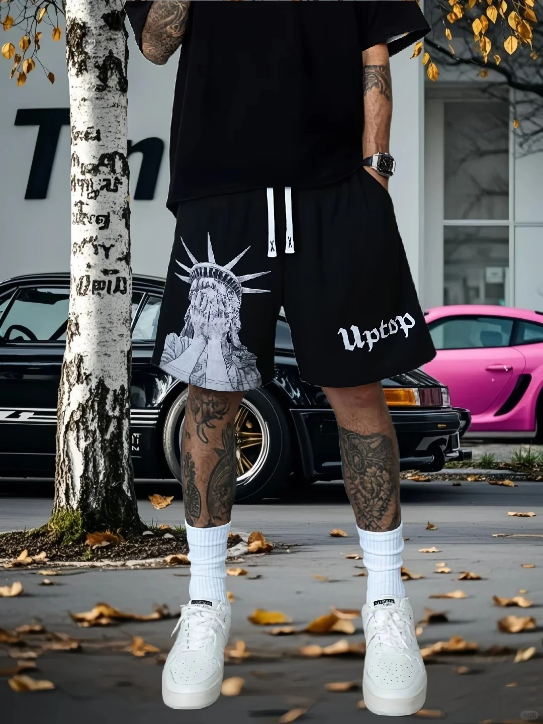 

Новые летние мужские шорты с 3D-принтом 2025 года подходят для повседневной уличной одежды. Полиэфирное волокно удобное и дышащее.