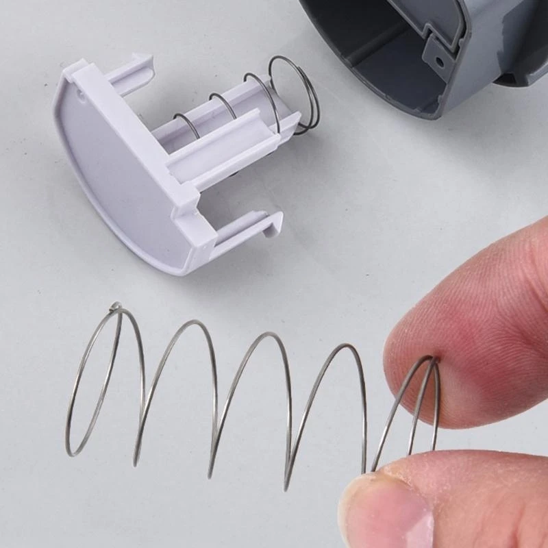 

M7DA 8pcs Toilet Tanks Press Spring Quick Install Toilet Tanks Push Spring Quick Flush Response for Improves Water Efficiency