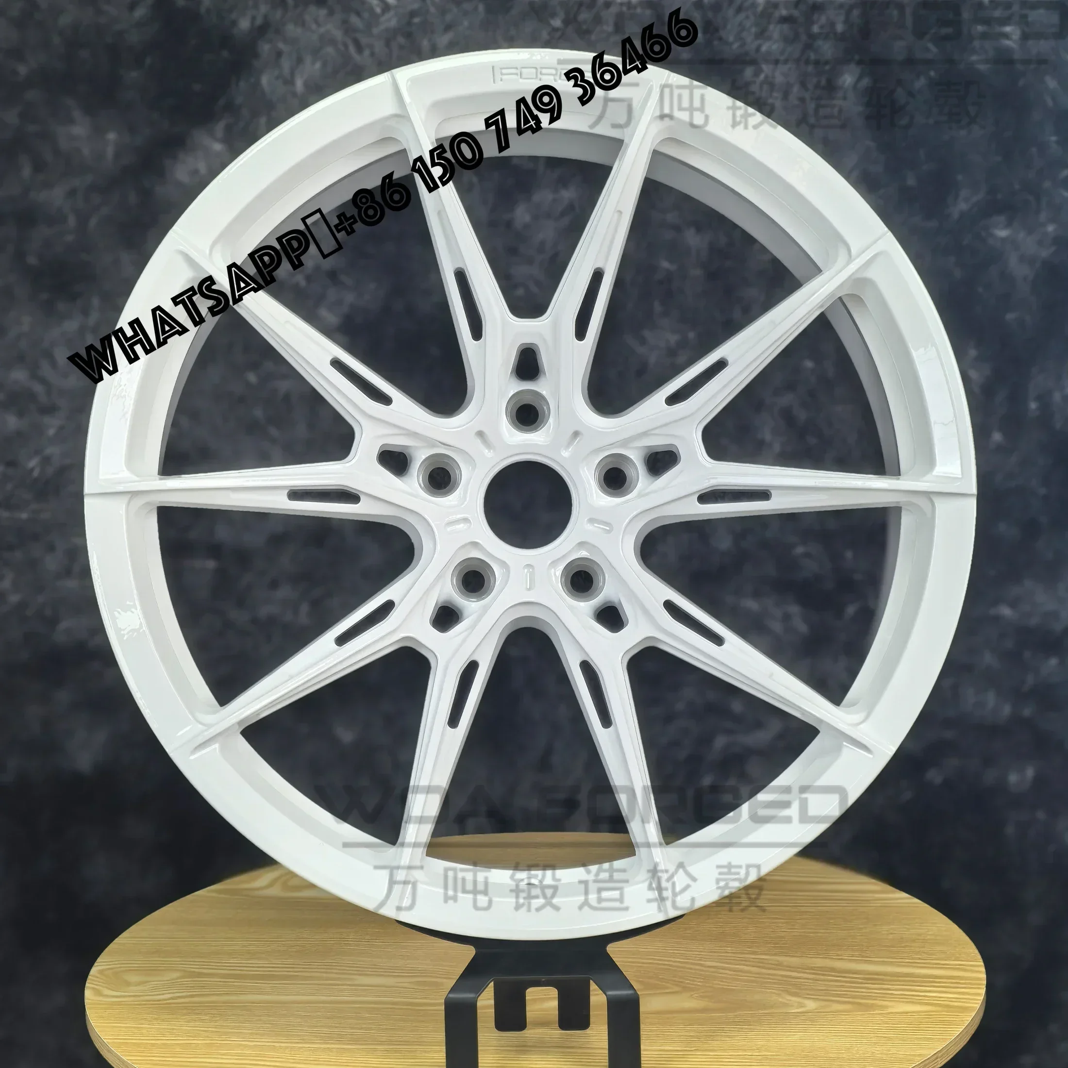 تخصيص 6061 R2 FG جديد أنيق العضلات البرونزية نحى الألومنيوم عجلات مزورة 18-22 بوصة 5x112/120/114.3 20-40-35-30-25-20-15 #2