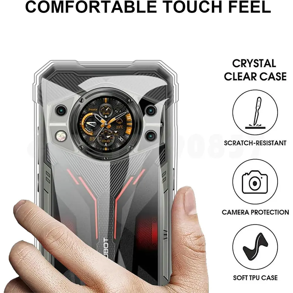 For Cubot Kingkong AX Case Ultra Thin Clear Soft TPU Case Cover For Cubot Kingkong AX Couqe Funda