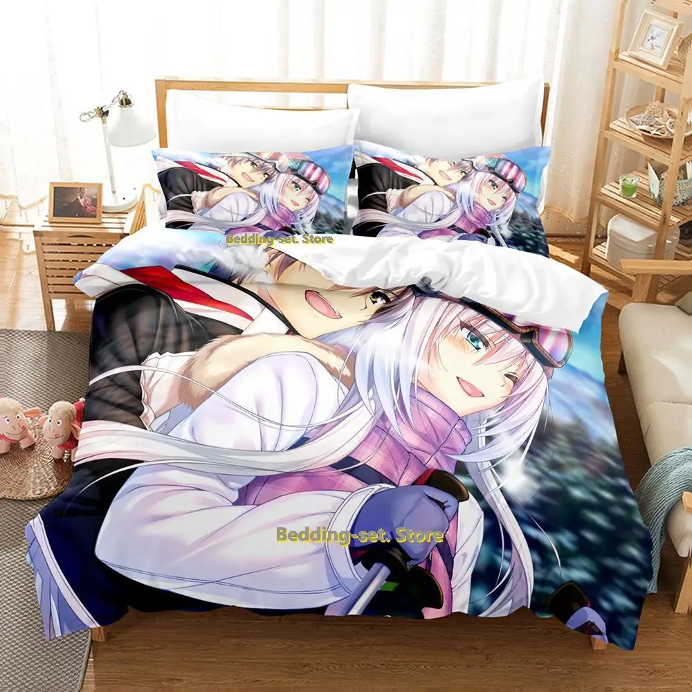 

2023 New Amakano Bedding Set Single Twin Full Queen King Size Bed Set Adult Kid Bedroom Duvetcover Sets Anime parure de lit Bed