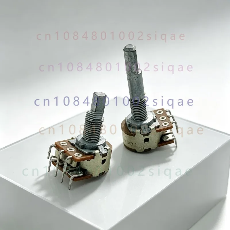 Pack FOR 16-Type B500 6Pin Dual Potentiometer Handle Length 20mm & 35mm Socket Connection Pins