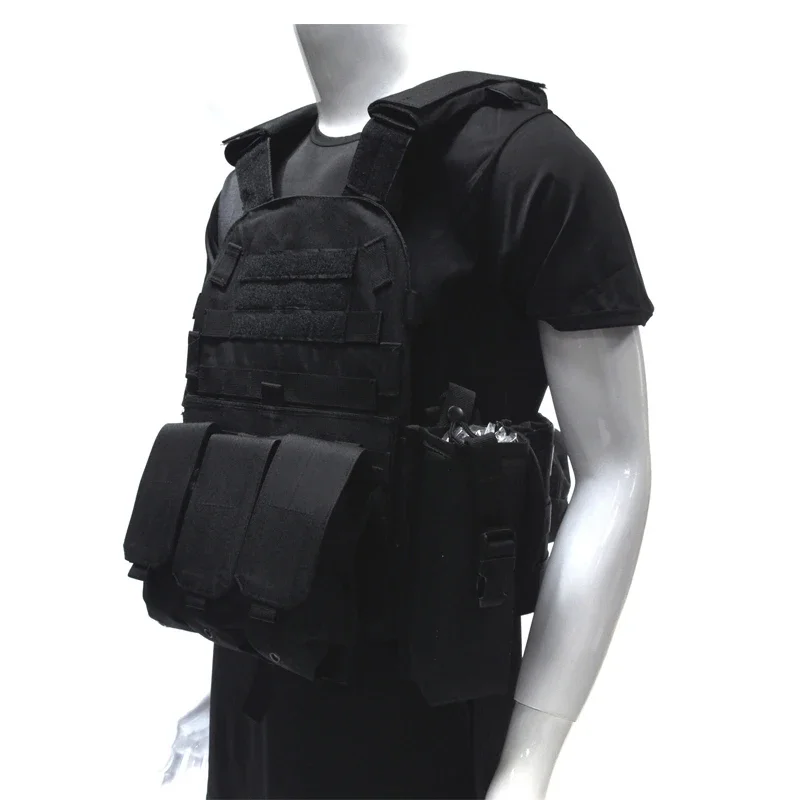 

2026 Tactical Vest Plate Carrier Military Combat Body Armor Hunting Wargame CS Airsoft Gear
