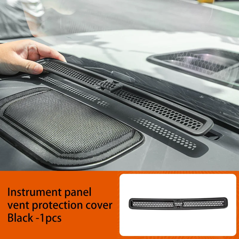 

Car Central Control Instrument Outlet Protective Cover Dust Net Interior Parts for BYD Leopard 5 2023-2025 Auto Parts