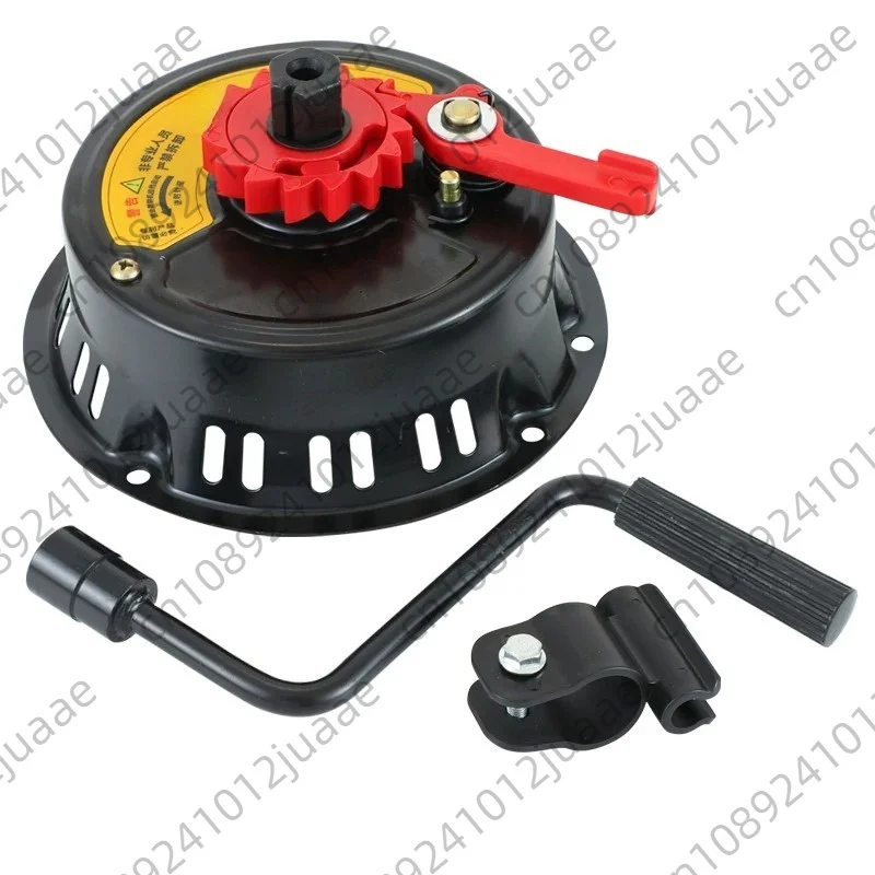 Engine Micro Tiller Sprayer Water Pump Generator 168/170F Hand-Cranked No-Pull Starter New Iron Case