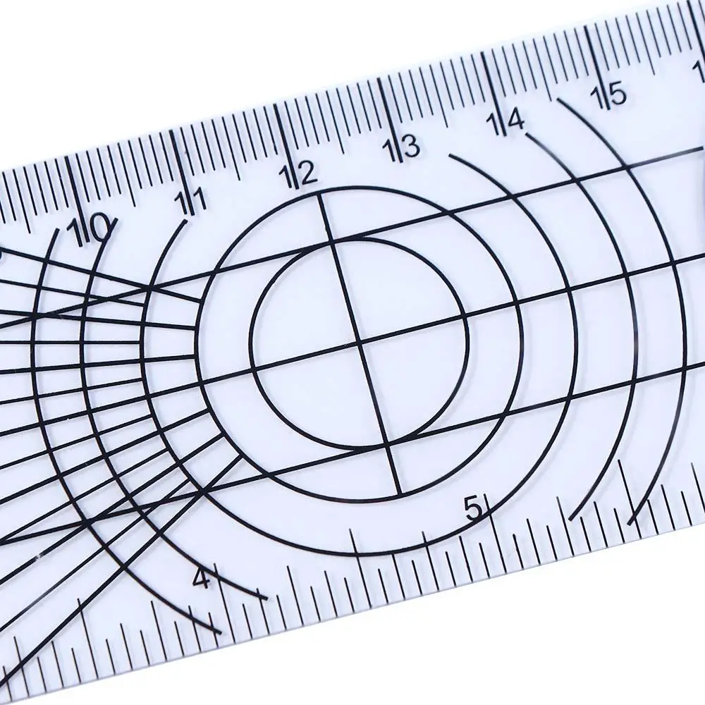 Angle Office Supplies Multi-Ruler Orthopedics Protractor Calibrated Goniometer Ruler Measuring Ruler Joint Ruler Spinal Ruler