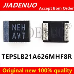 (5-10pcs)100% original New TEPSLB21A626MHF8R A1466 A1398 Filter capacitor screen printing NEL AV7 Chipset