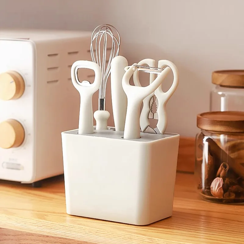 Kitchen Helper Guobao Six-Piece Set: Melon Peeler, Fruit Knife, Bottle Opener, Kitchen Gadget Set