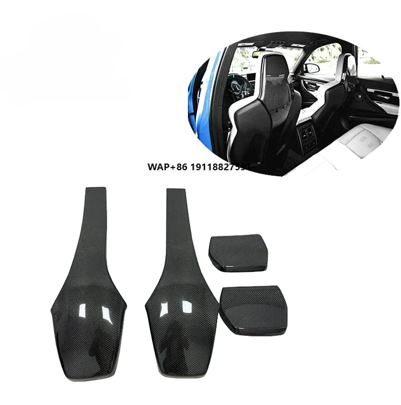 

OEM Style Carbon Fiber Seatback Cover for F80 M3 F82 M4 15-19