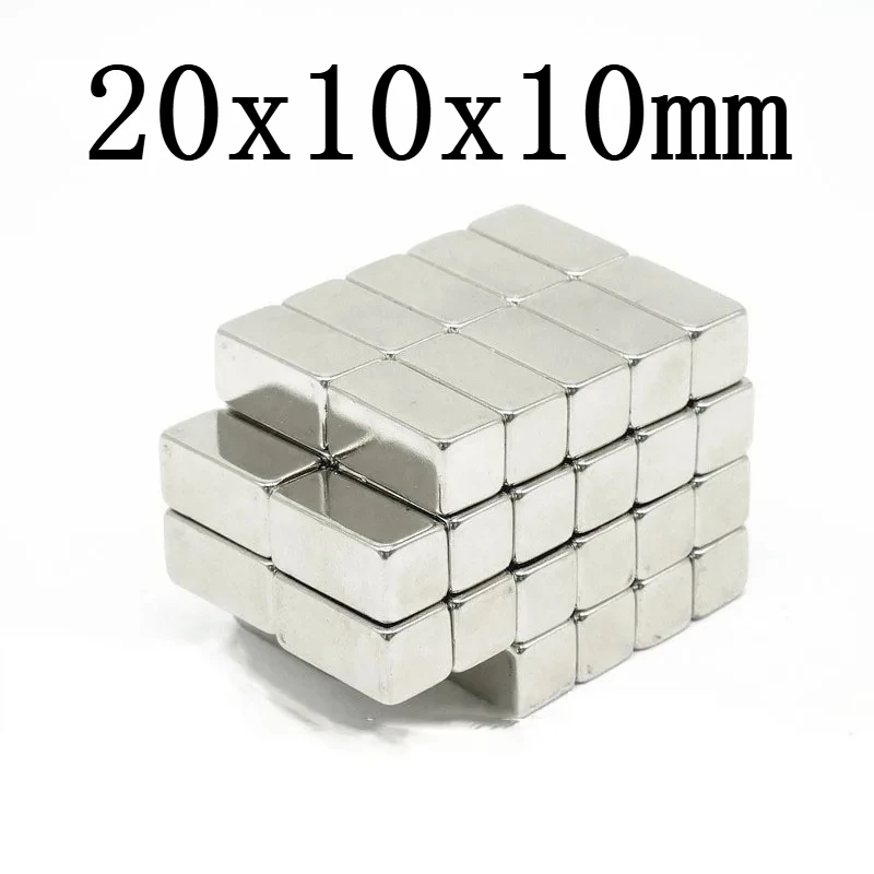 

20x10x10 мм сильный квадратный магнит 20 мм * 10 мм * 10 мм для домашних холодильников, офисов DIY 20x10x10 мм 20*10*10 мм