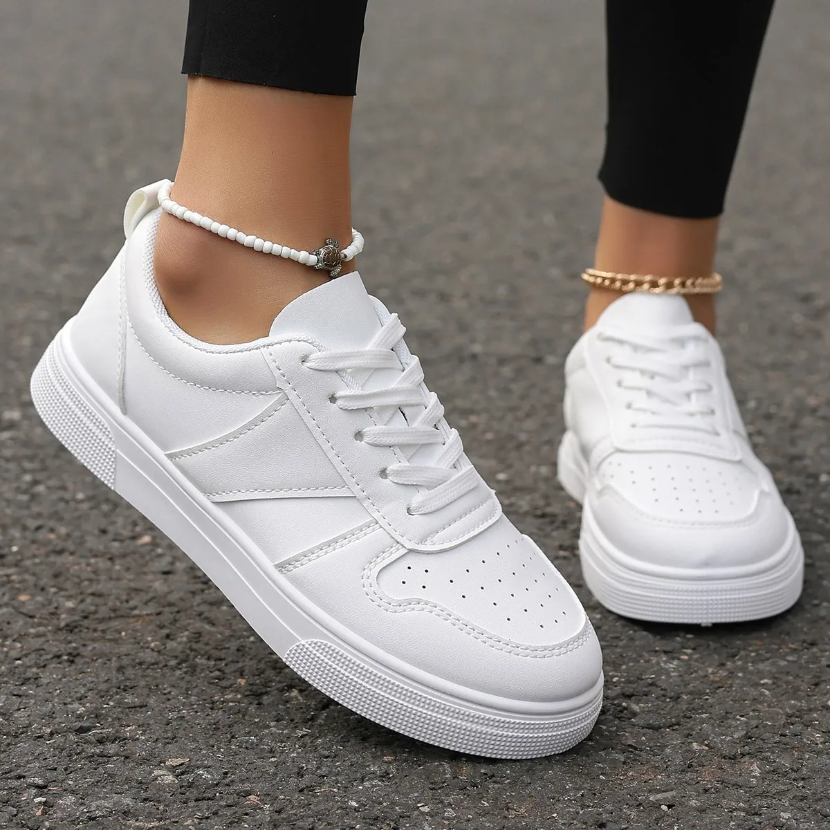 Frühling/Herbst Elegante Runde Kopf Atmungsaktive Sexy Laufschuhe Casual Schuhe Modische und Meistverkaufte Neue Bequeme frauen Schuhe