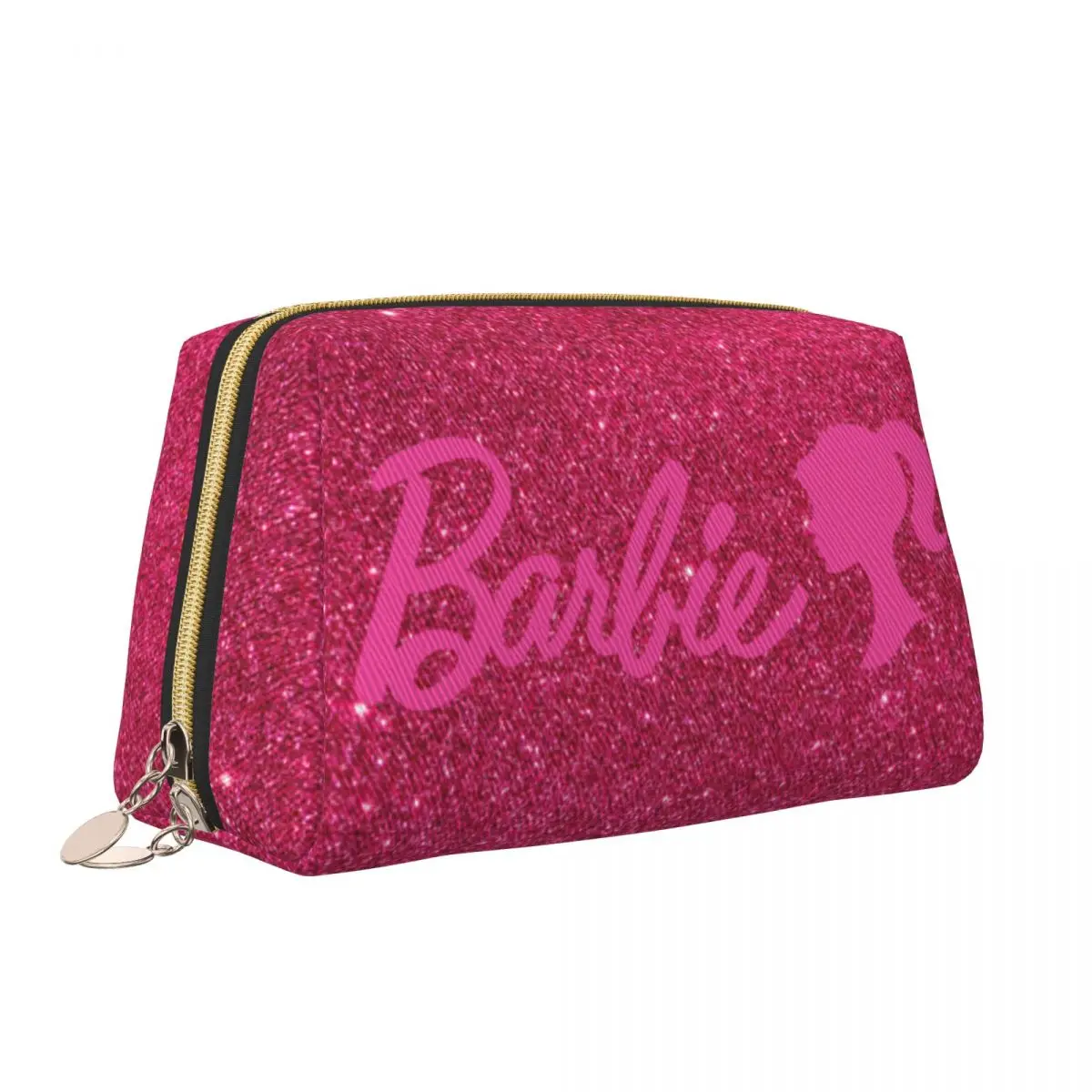 Large Capacity Barbie Cosmetic Bags Waterproof Makeup Pouch Women Washbag Blink Print Toiletry Kit