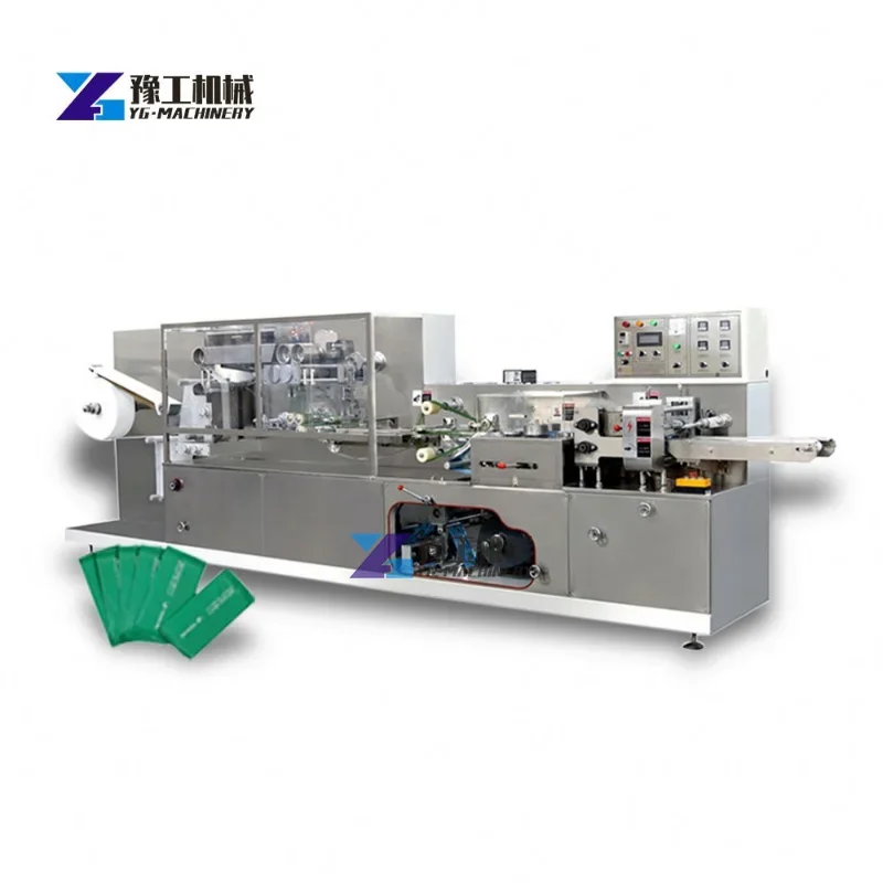 High Speed Wet Tissue Production Line Cheap Price Baby Wipes Folding Machine for Make Factory Price