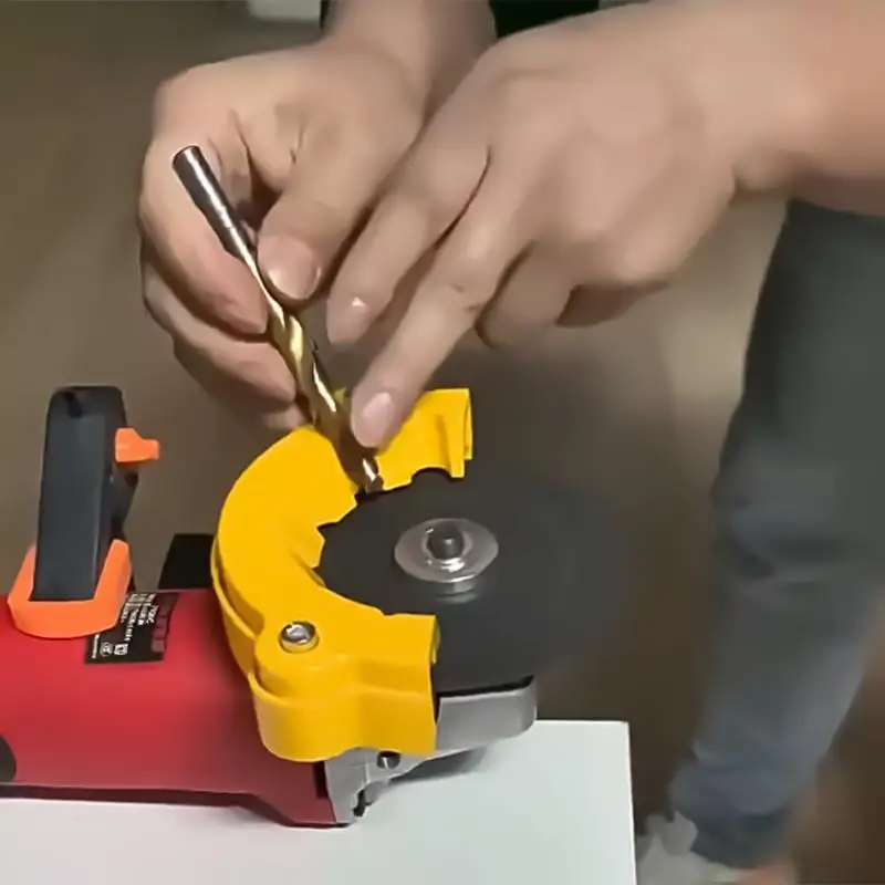 Drill Bit Grinding Sharpener Multipurpose Waste Drill Bit Grinder Drill Bit Sharpening Jig Auxiliary Tool Portable Drill Press