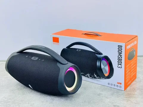BOOMBOX – haut-parleur Bluetooth sans fil haute puissance 3 40W, puissant, pour fête en plein air, musique, cinéma maison, caisson de basses lourds