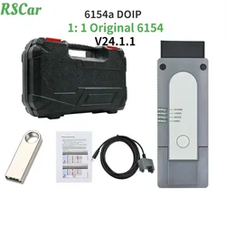 New Original V24.11 6154A DOIP CAN FD Online Update Car Diagnositc Tool WIFI 6154 V1.6.6 UDS ForVAGScanner OBD2 Diagnostic Tool