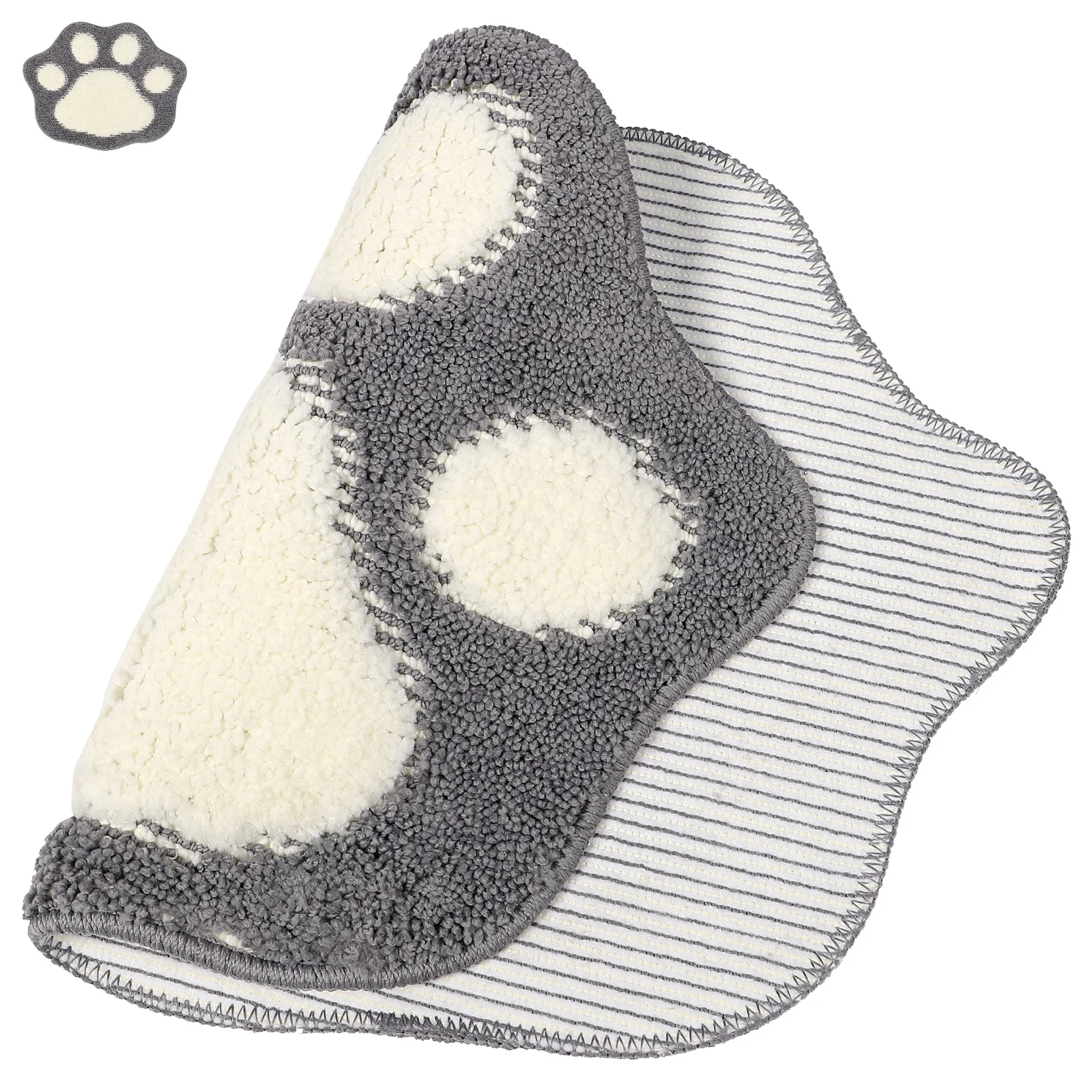 

Cartoon Foot Bath Mat Soft Absorbent Non-Slip Bathroom Rug For Bedroom Floor Cushion Washable Modern Home Decor Mat