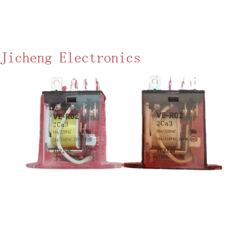 Electric Rolling Door Disinfection Cabinet Relay VE-R02 2Ca3 10A AC220V 8 Feet 2AA2 6