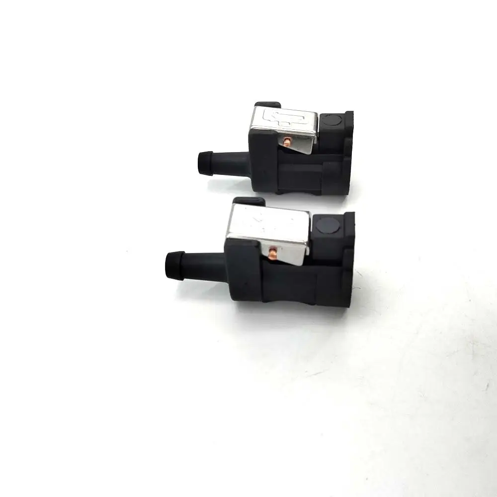 Picture 5: 2pcs Hose Line Connector Engine Side+Tank Side For Yamaha 8mm Outboard