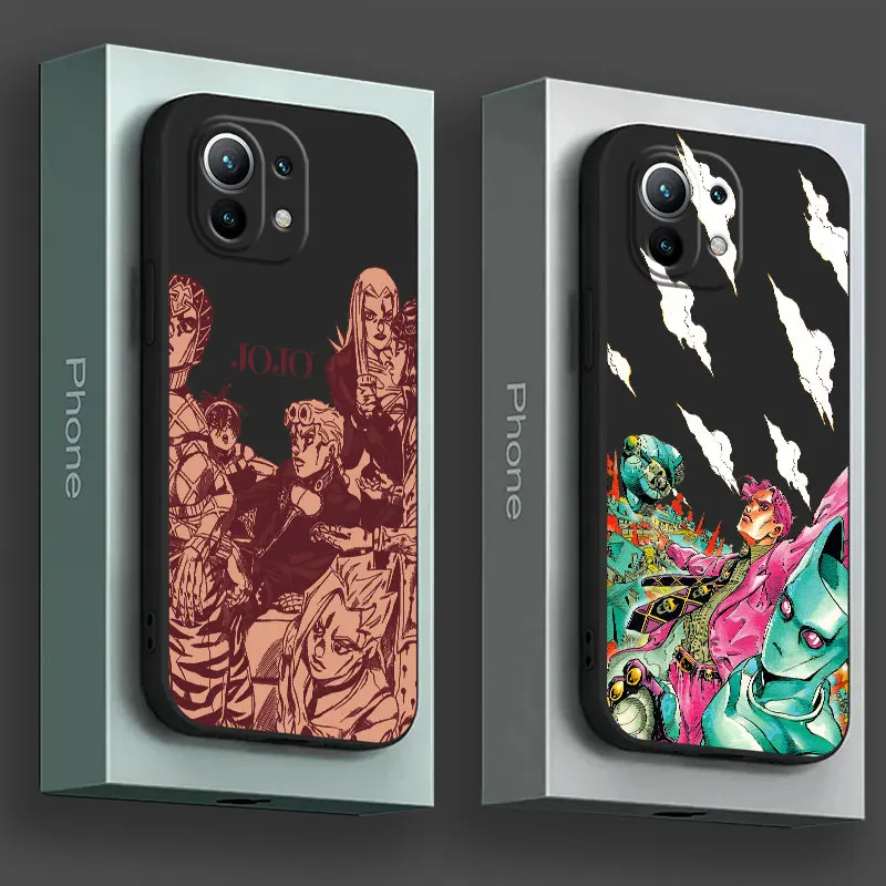 Чехол для телефона Anime JoJos Bizarres Adventures для Xiaomi Poco X7 M7 Pro X3 X5 X6 M5 F6 Mi F7 15 Ultra 14T 13T 12T 11T 10T Pro Cover Чехол для телефона Anime JoJos Bizarres Adventures для Xiaomi Poco X7 M7 Pro X3 X5 X6 M5 F6 Mi F7 15 Ultra 14T 13T 12T 11T 10T Pro Cover