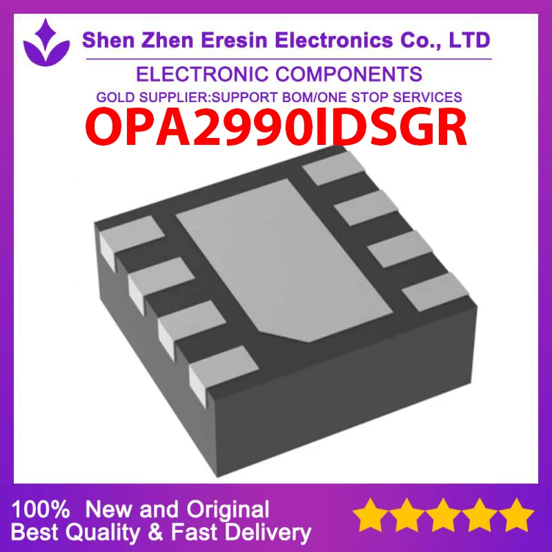 

Free shipping 10PCS/LOT OPA2990IDSGR QFN8 New and original