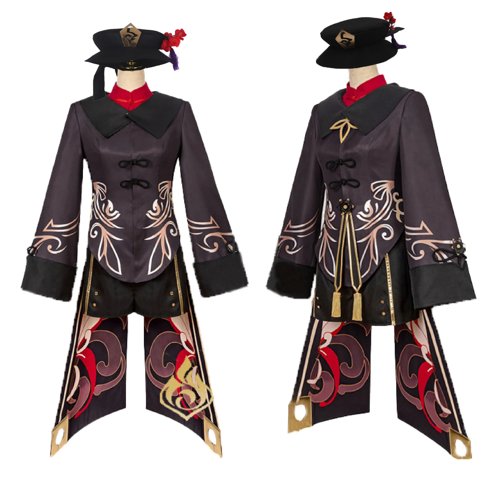 Original God cos clothing Walnut anime game Hu Hall Master Walnut cosplay costume Full set of Halloween costumes