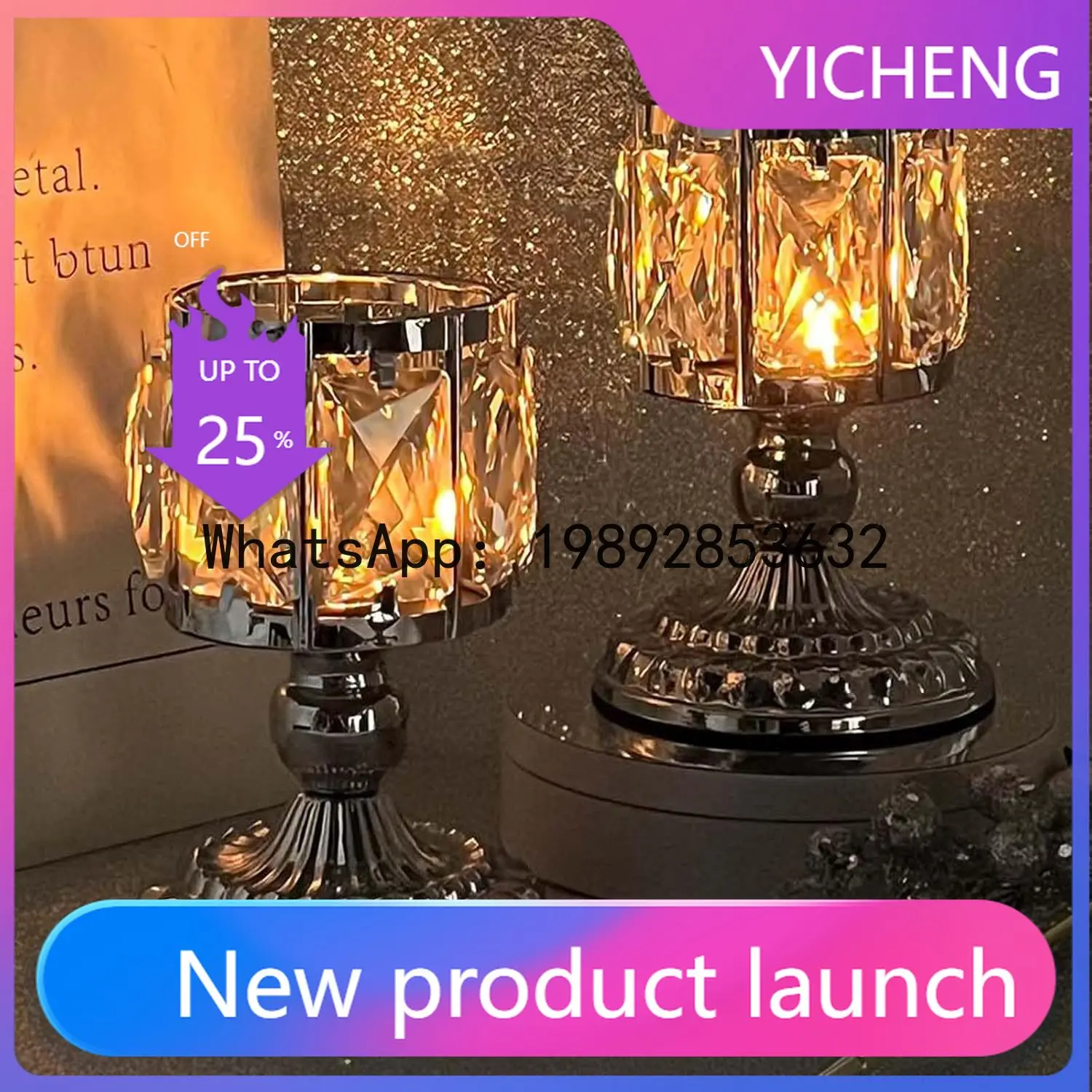 Candle holders, candle cups, home decor, wedding iron candlesticks, metal ornaments, handicrafts