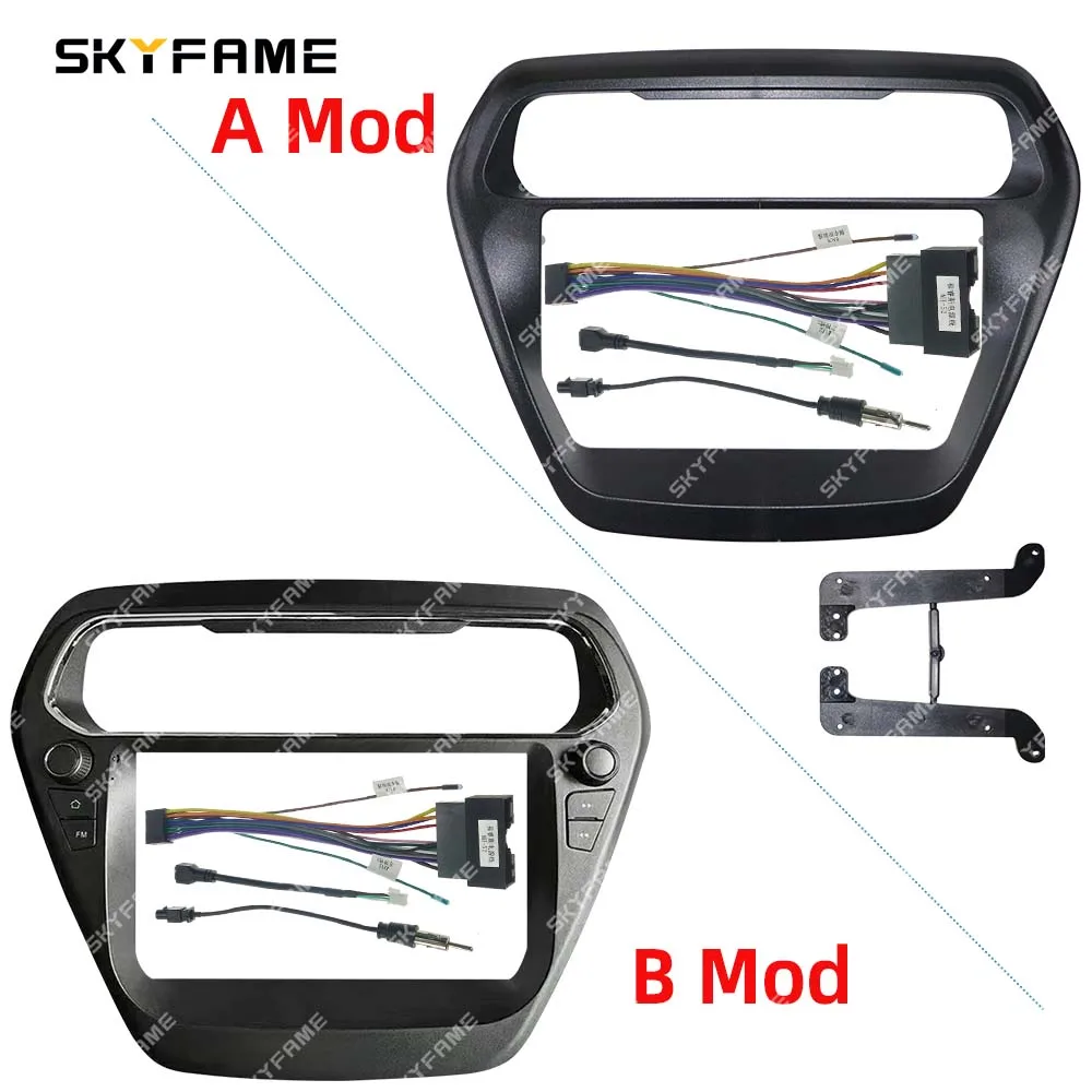 

SKYFAME Car Frame Fascia Adapter Decoder Android Radio Dash Fitting Panel Kit For Ford Escort