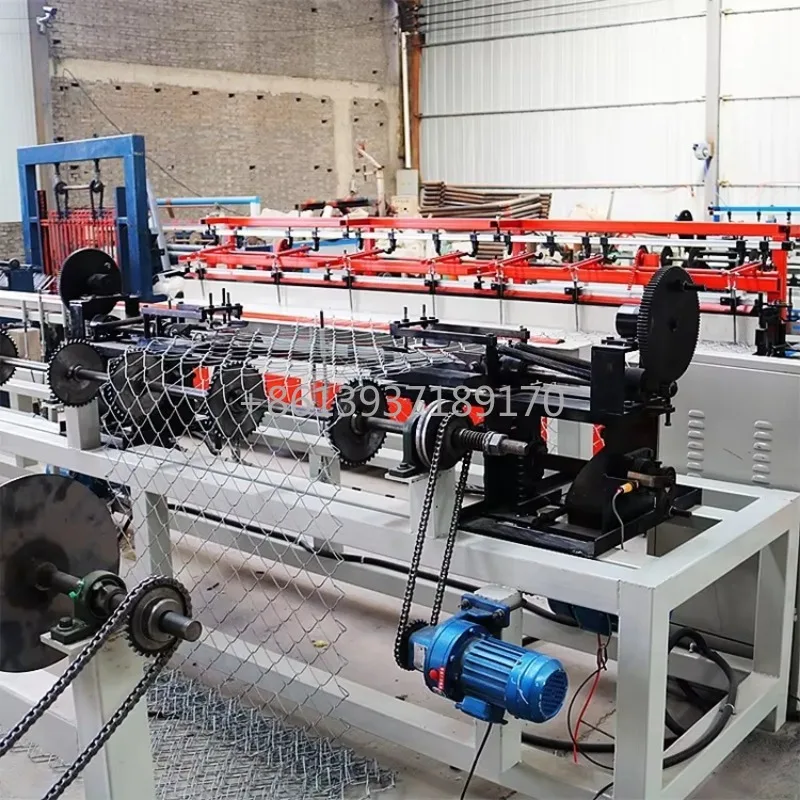 Full Automatic Plc Chain Link Fence Machine