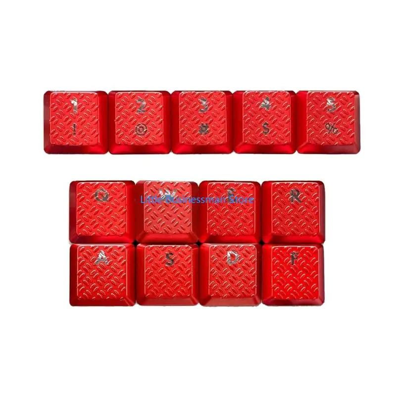 Kohlefaser-Low-Profile-Tastenkappen, ultradünne leere Tastenkappen für G915/G813/G815/G913 TKL Low-Profile-Schalter M76A – Detail 5