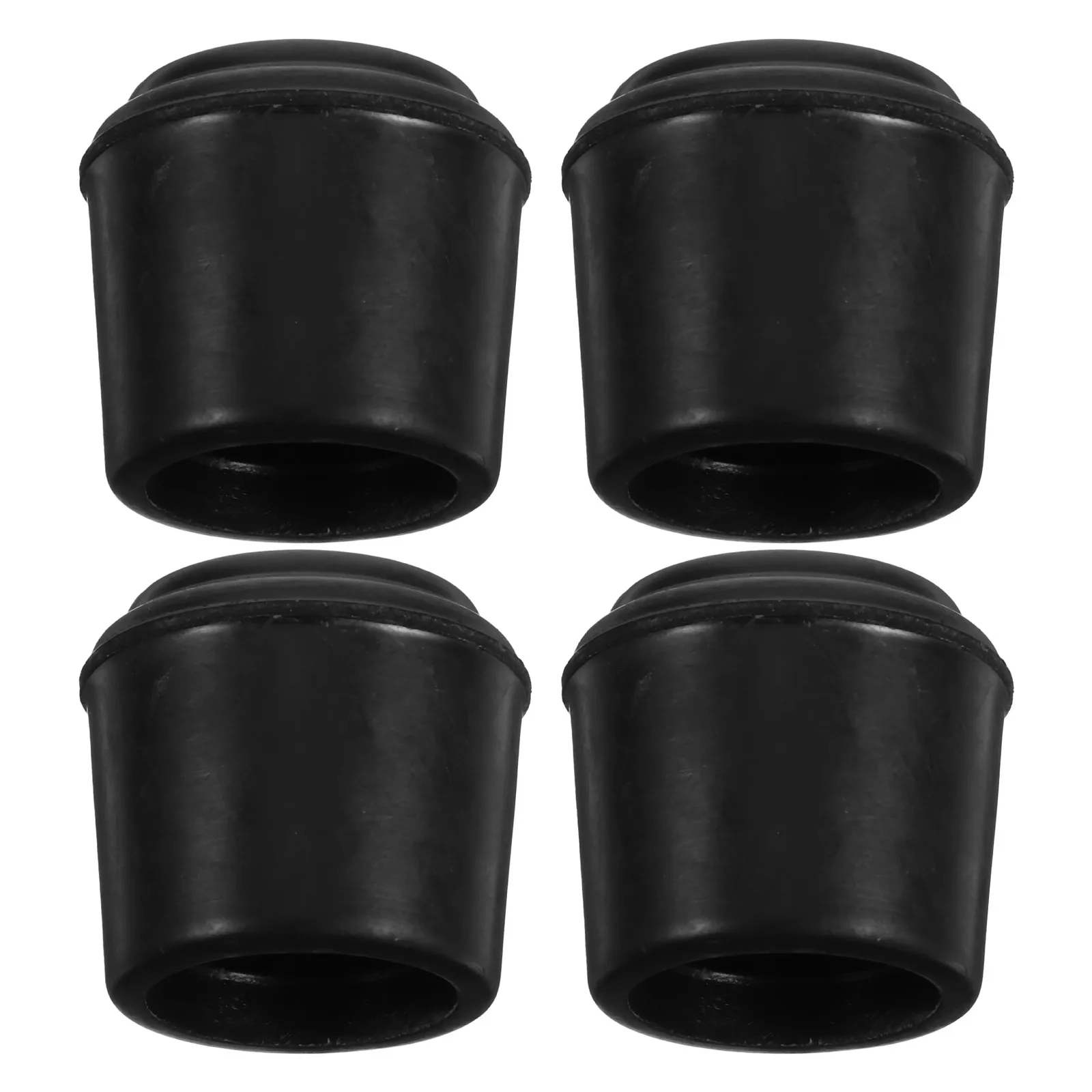 

4 Pcs Furniture Leg Covers Durable Caps for Chairs Tables Non Slip Floor Protectors Rubber Feet For Furniture Outdoor Indoor Use