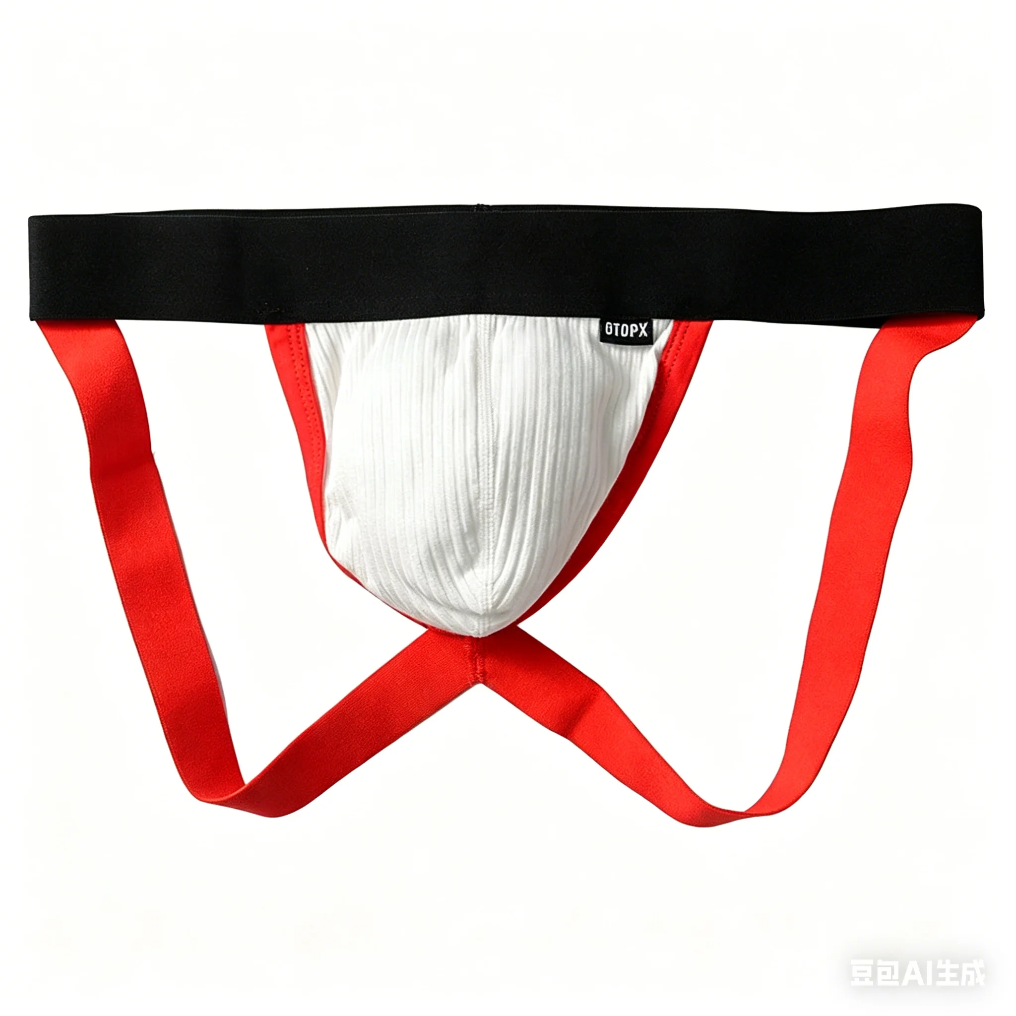 

Men's Ribbed Jockstrap, U-Pouch Open Back T-Back Underwear Gays Erotic Open Butt Thong Elastic Comfortable Breathable Underpants