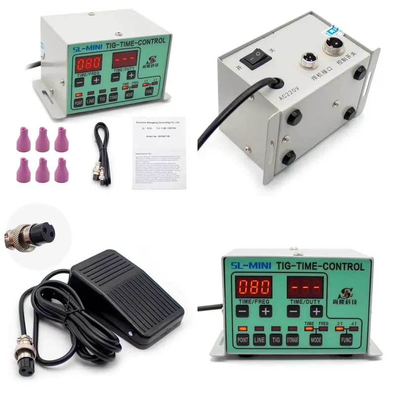 Mini TIG Spot Welder for Stainless Steel DIY Cold Welding Machine with Time Pulse Controller Precision Metal Repair Tool