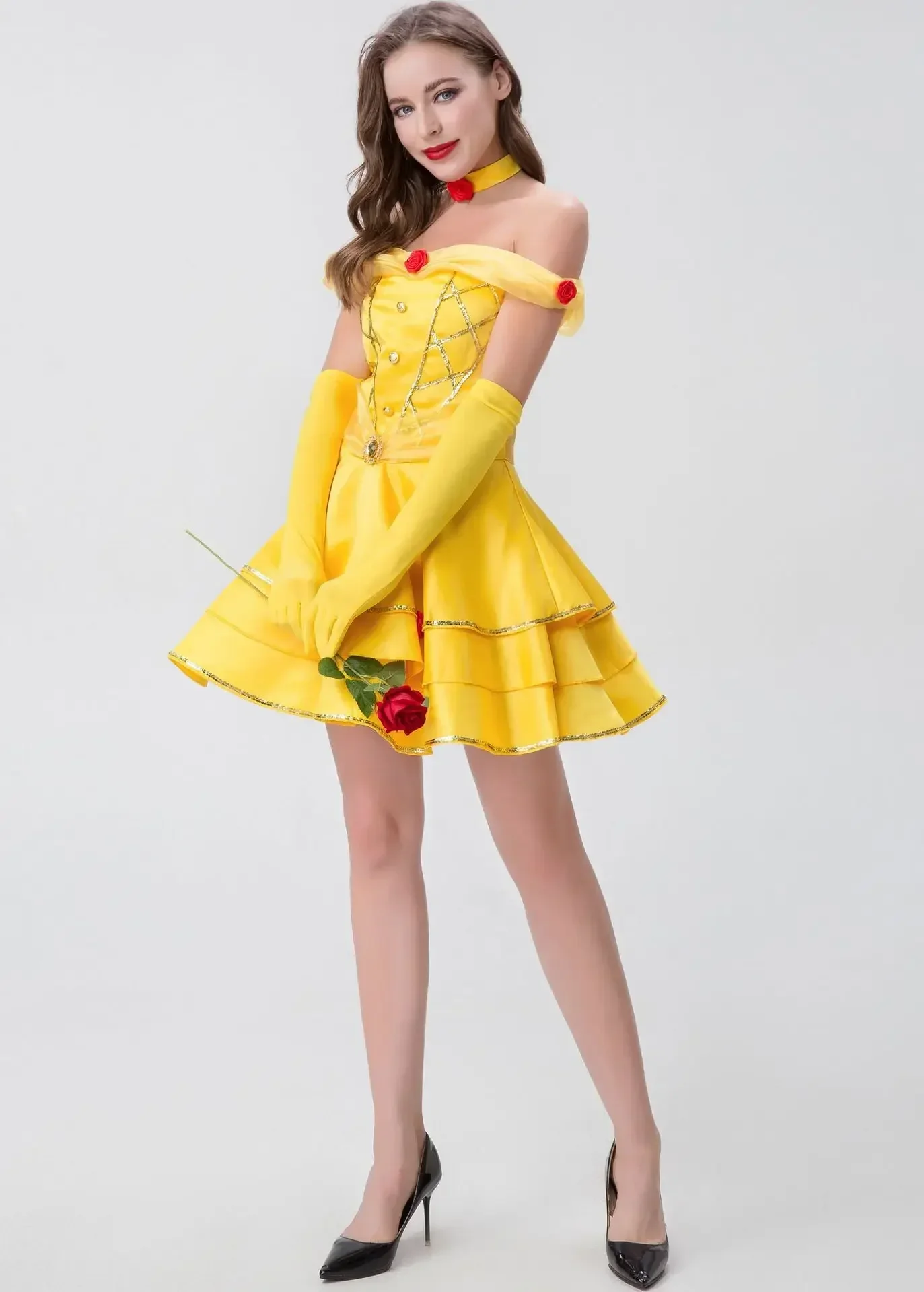 Костюм феи принцессы Белль для косплея для взрослых