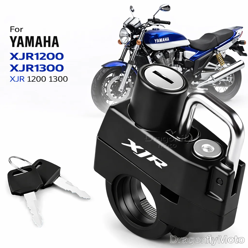 

Замок для мотоциклетного шлема для YAMAHA XJR1200 XJR1300 XJR 1200 1300, противоугонный замок для шлема, противоугонное устройство, нержавеющий, устойчивый к ржавчине