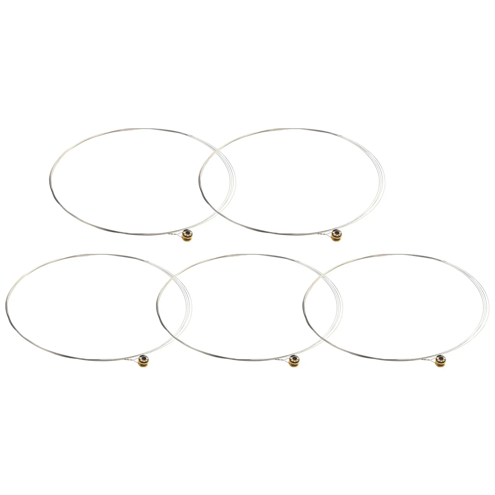 

5 Pcs Acoustic Guitar Strings Single Guitar Strings Electric Guitar Top E Plain Steel Gauges .009 010 Guitar Accessories