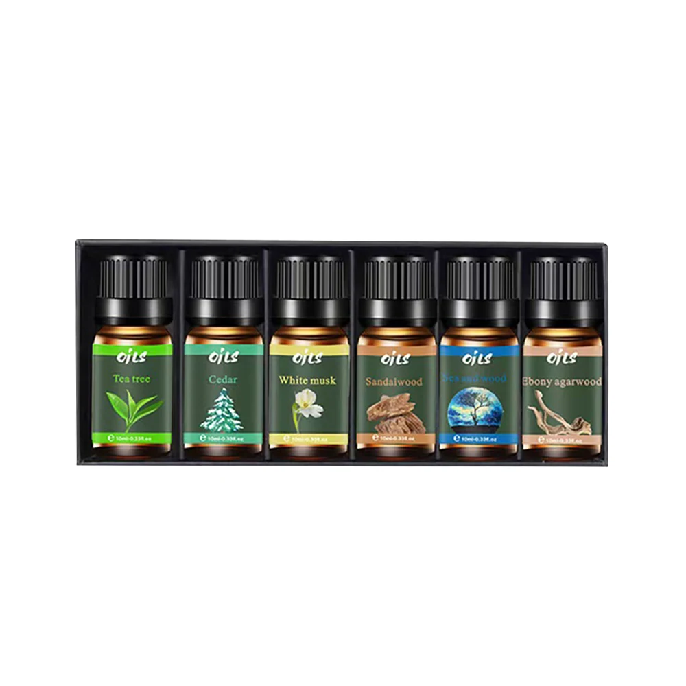 

Диффузор для домашней коллекции Serenity 6, набор терапевтических эфирных масел с роскошными ароматами, трансформируйте свое пространство с природой