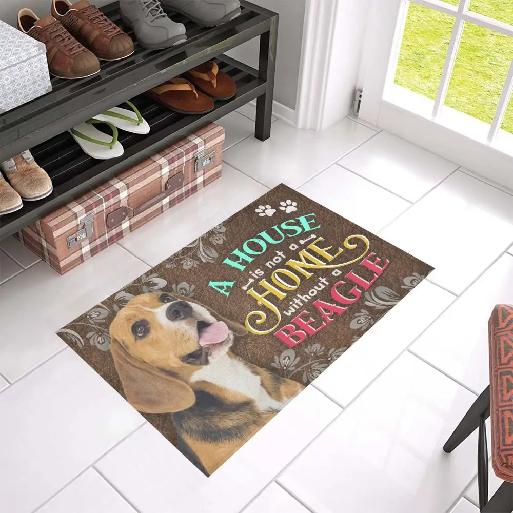 CLOOCL Pet Dog Westie Welcome Mats for Front Door 3D Doormat Absorbent Non-slip Mat Bathroom Home Decor Doormat Drop Shipping