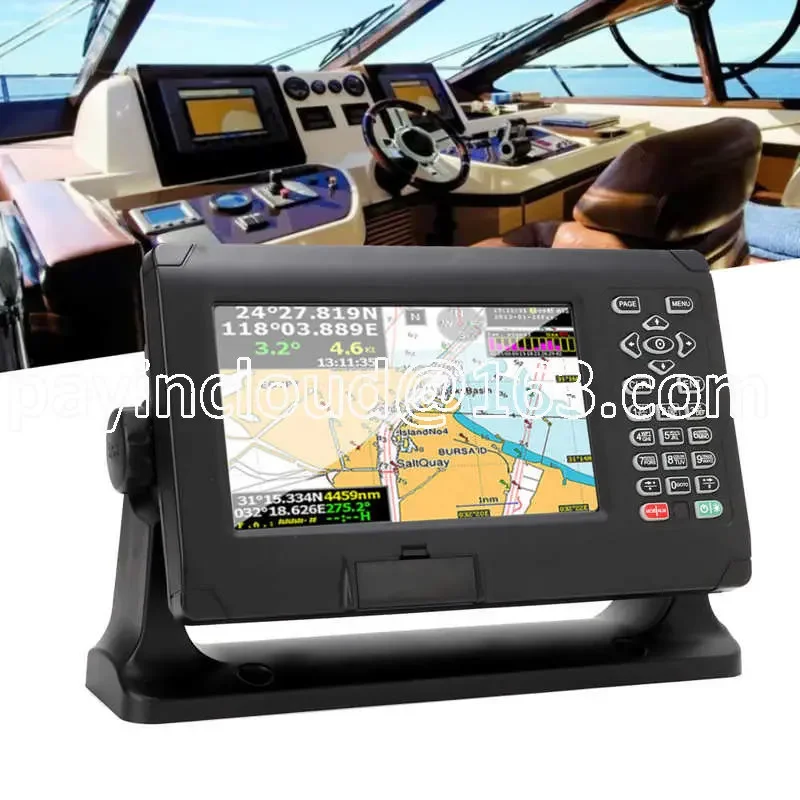 Imagem -02 - Marine Boat Gnss Chart Plotter Gps Bds Navigator Chaveamento Assist Chartplotter para C-map Max 8