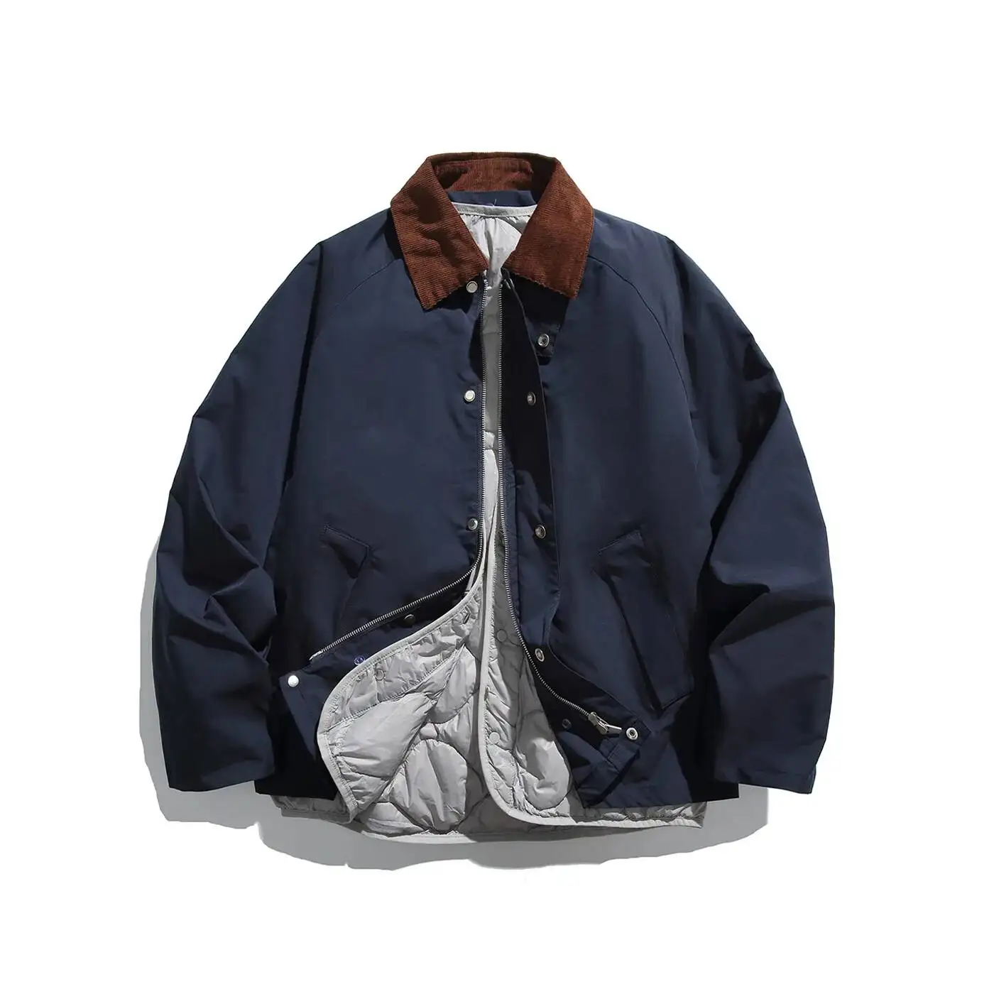 

90% White Duck 3-In-1 Retro Workwear Down Jacket: Your Winter Streetwear Essential Unisex