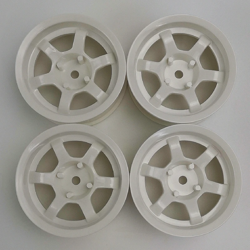 4pcs 9mm Offset RC Car 1/10 Scale Plastic Wheels Rims Drift On road Touring Model Hobby