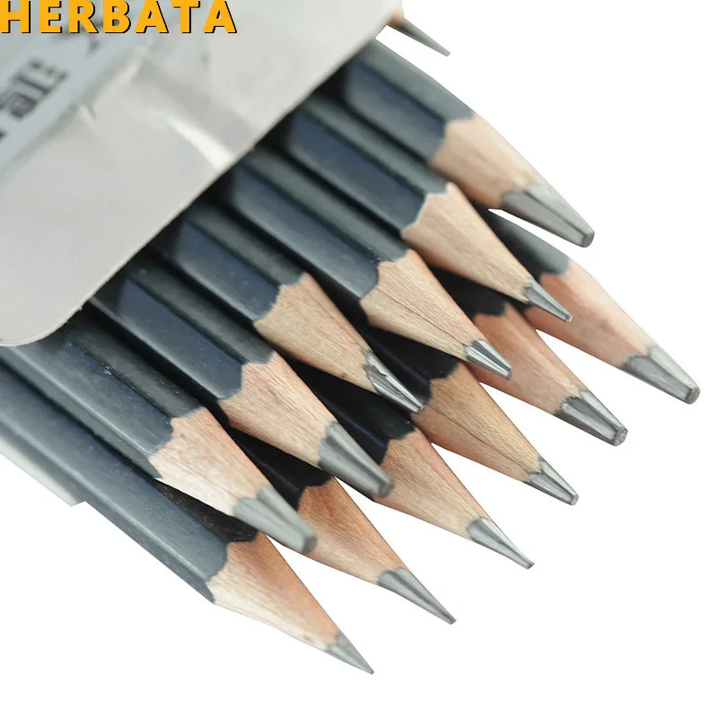 Artist 14Pcs/set Graphite 2H-8B Professional Sketch Pencil Set For Pencil Drawing Tools Charcoal Pencils Set Art Supplies