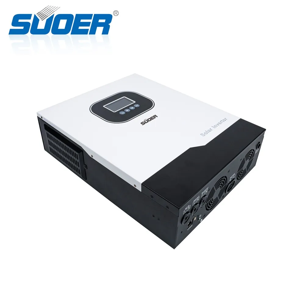Hot Sale 4.2kw Hybrid Solar Inverter Pure Sine Wave AC Inverter With MPPT Controller For Kenyan Market Single Output 60Hz