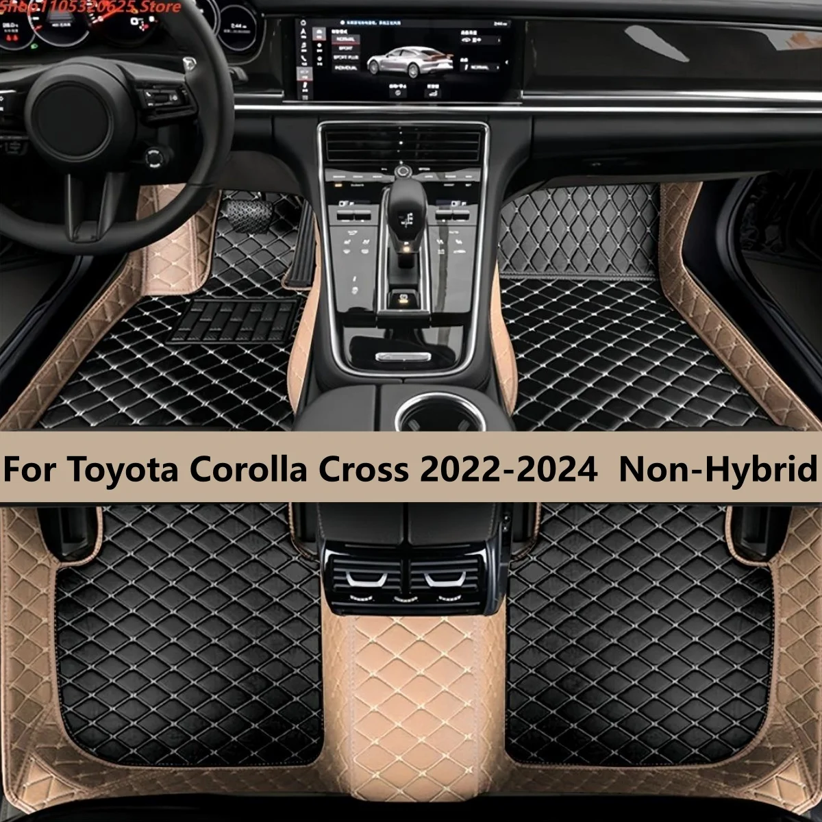 

Автомобильные коврики для Toyota Corolla Cross 2022-2024 (не для гибридных моделей), на заказ, для пола салона, автомобильные накладки, покрытие для пола, аксессуары для интерьера