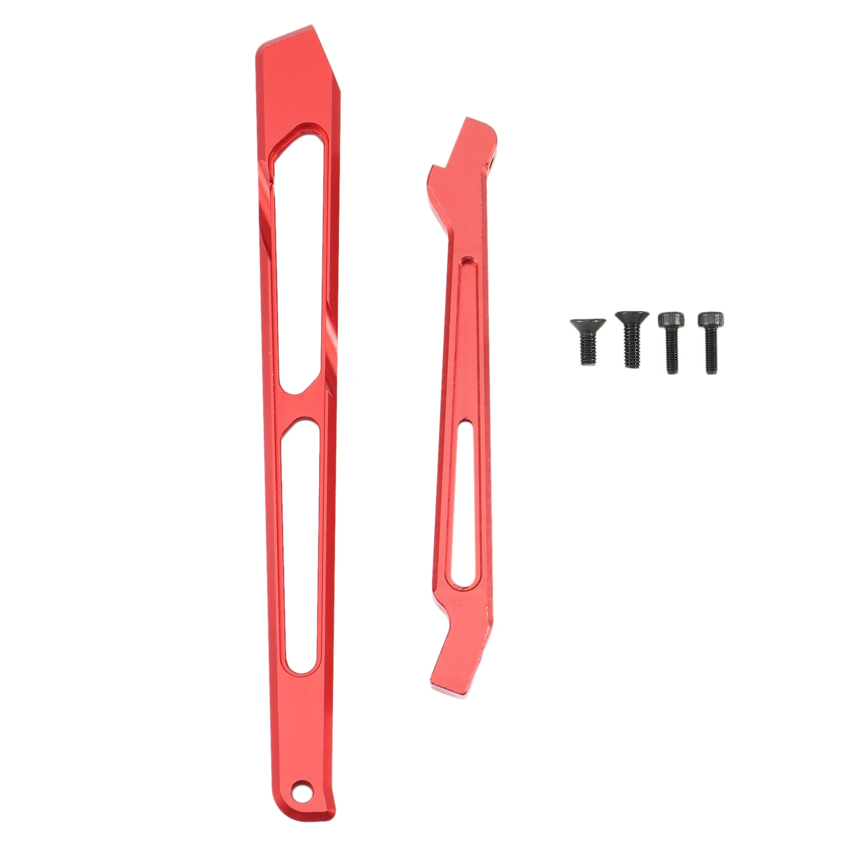 1 Set Metal Front and Rear Steering Support Mount Chassis Brace for Arrma Kraton 6S 1/8 RC Car Upgrade Parts,1