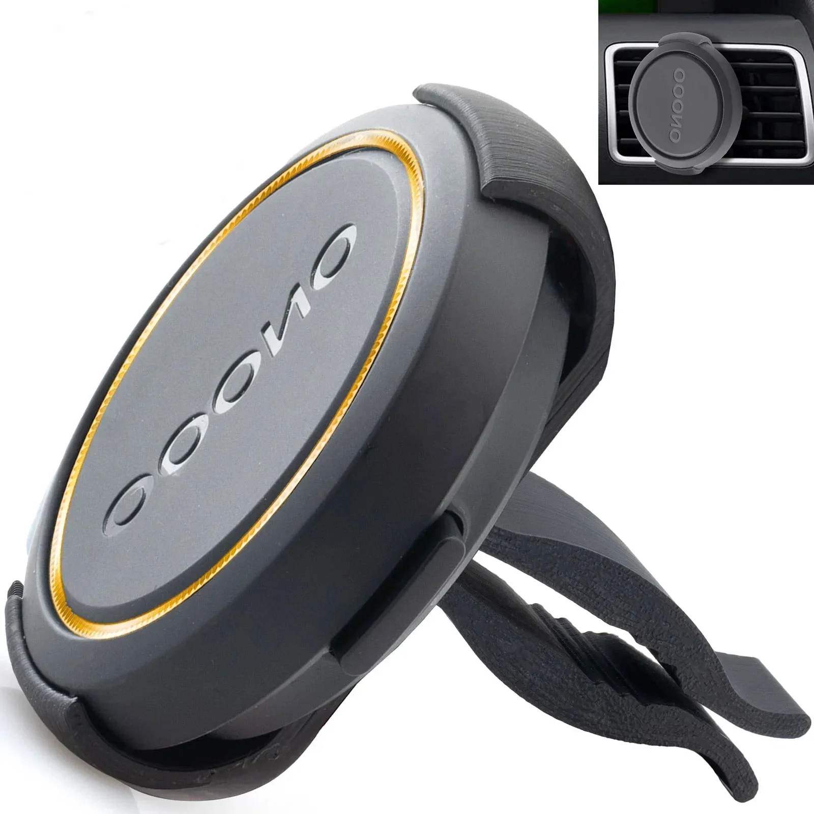 1Pc Durable Holder For OOONO 2 Air Outlet Bracket Co Driver Vent Slat Ventilation Duct Automobile Interior Repair Parts